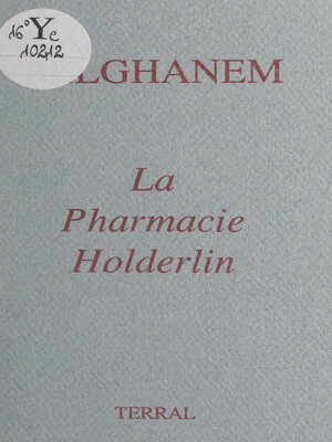 cover image of La pharmacie Holderlin
